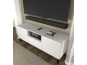 ТВ шкаф RAVENNA MDF HG 150 2D1S (бял мат/бял гланц)